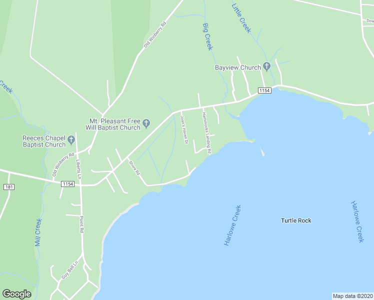 map of restaurants, bars, coffee shops, grocery stores, and more near 140 Joan's Haven Drive in Newport