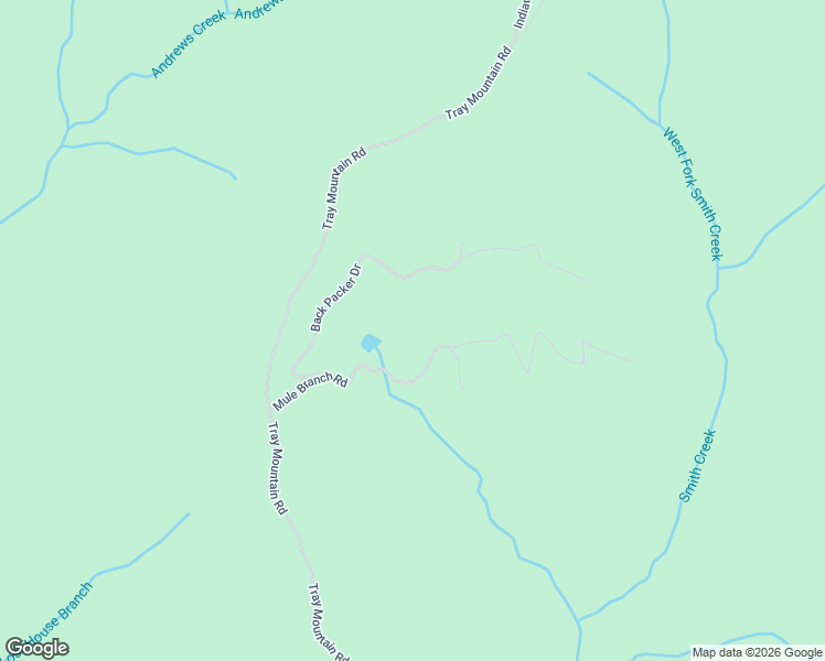 map of restaurants, bars, coffee shops, grocery stores, and more near 214 Easy Run Road in Sautee Nacoochee