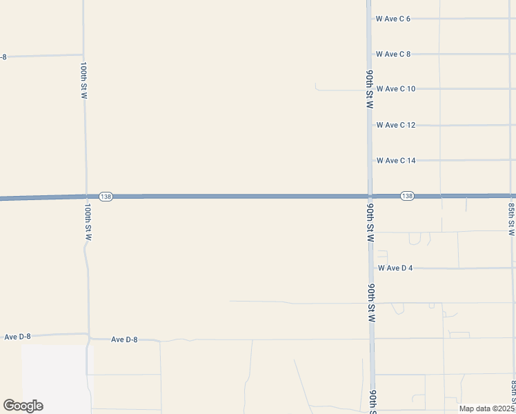 map of restaurants, bars, coffee shops, grocery stores, and more near West Avenue D in Lancaster