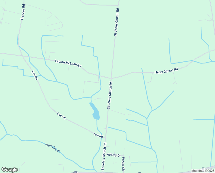 map of restaurants, bars, coffee shops, grocery stores, and more near 15280 Saint Johns Church Road in Gibson