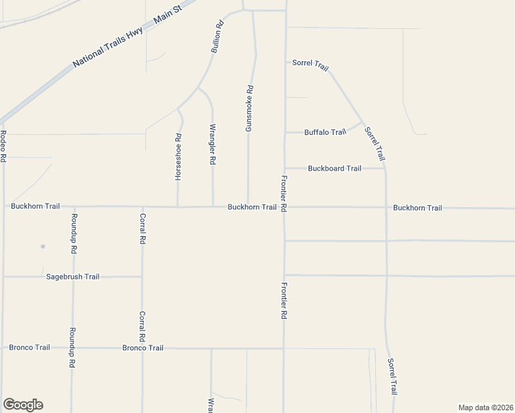 map of restaurants, bars, coffee shops, grocery stores, and more near Buckhorn Trail in Helendale