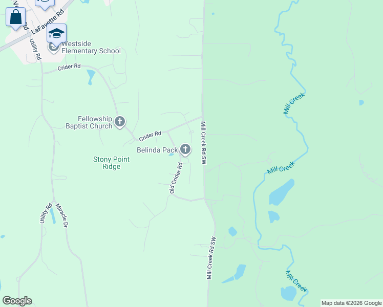 map of restaurants, bars, coffee shops, grocery stores, and more near 903 Sam Drive in Rocky Face
