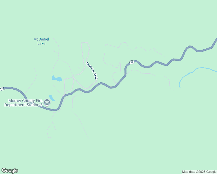map of restaurants, bars, coffee shops, grocery stores, and more near 10568 Georgia 52 in Chatsworth