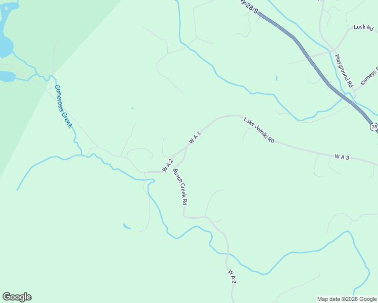 map of restaurants, bars, coffee shops, grocery stores, and more near 1413 Lake Jemiki Road in Walhalla