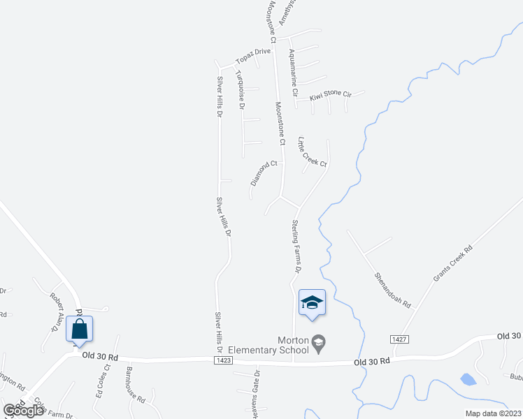 map of restaurants, bars, coffee shops, grocery stores, and more near 105 Moonstone Court in Jacksonville