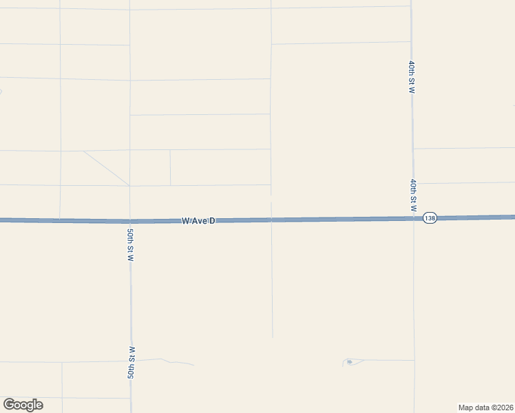 map of restaurants, bars, coffee shops, grocery stores, and more near 49225 45th Street West in Lancaster
