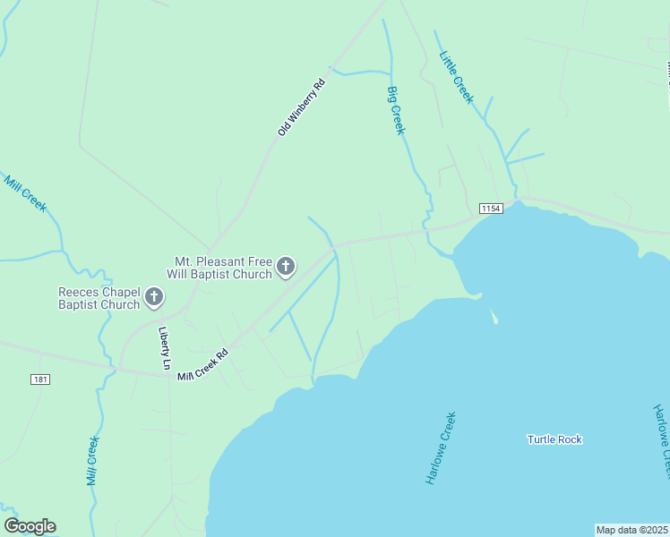 map of restaurants, bars, coffee shops, grocery stores, and more near 2462 Mill Creek Road in Newport