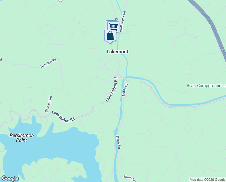map of restaurants, bars, coffee shops, grocery stores, and more near 323 Lake Rabun Road in Lakemont