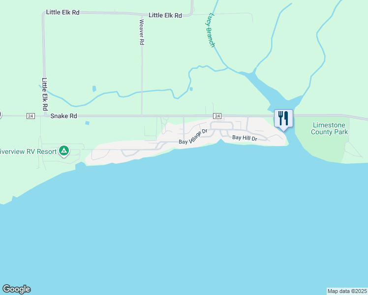 map of restaurants, bars, coffee shops, grocery stores, and more near 6122 Bay Village Drive in Athens