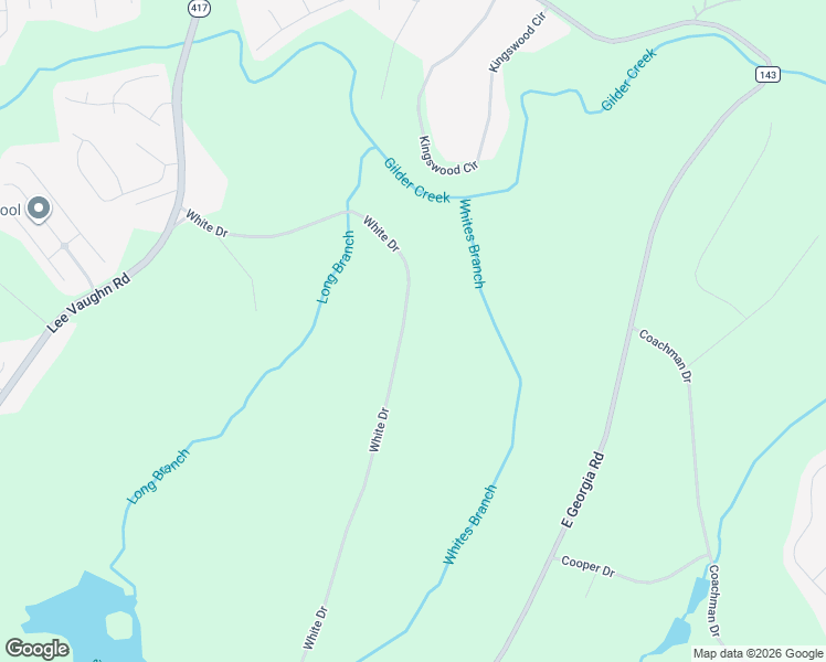 map of restaurants, bars, coffee shops, grocery stores, and more near 227 White Drive in Simpsonville