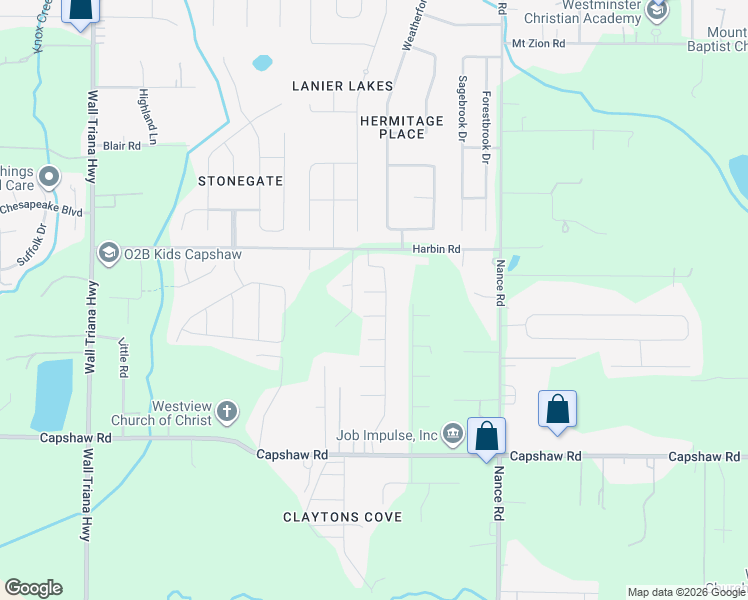 map of restaurants, bars, coffee shops, grocery stores, and more near 232 Harbin Road in Madison