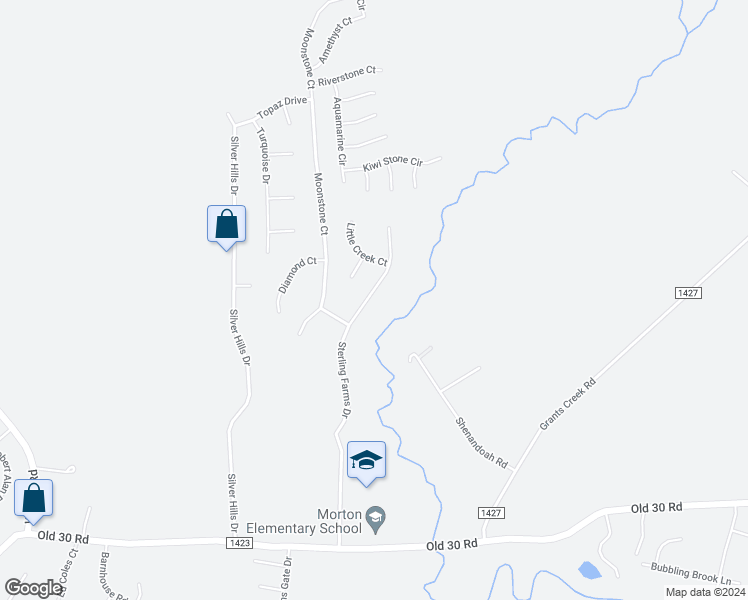map of restaurants, bars, coffee shops, grocery stores, and more near 216 Emerald Ridge Road in Jacksonville