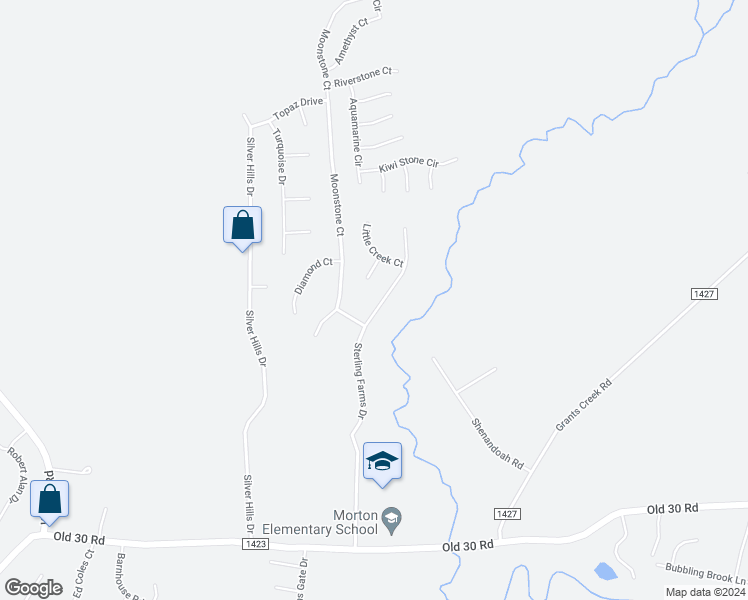 map of restaurants, bars, coffee shops, grocery stores, and more near 213 Emerald Ridge Road in Jacksonville