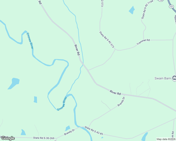 map of restaurants, bars, coffee shops, grocery stores, and more near 1166 River Road in Woodruff