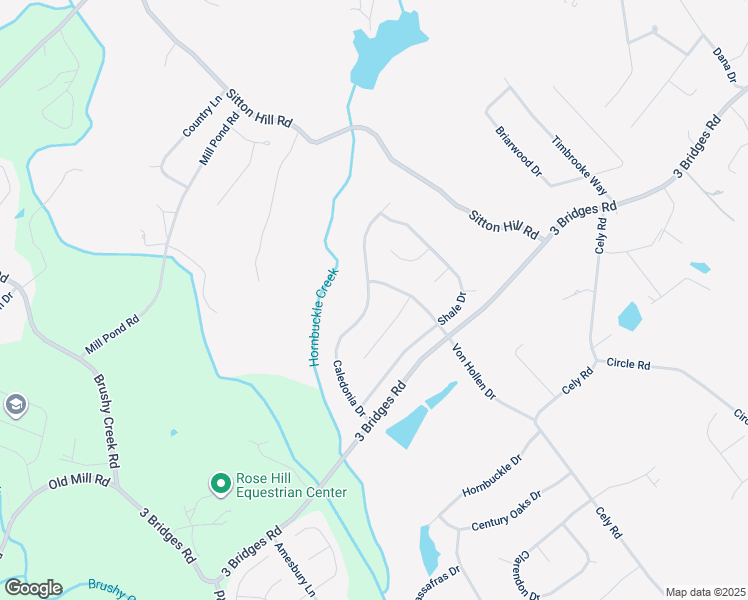 map of restaurants, bars, coffee shops, grocery stores, and more near 144 Caledonia Drive in Easley
