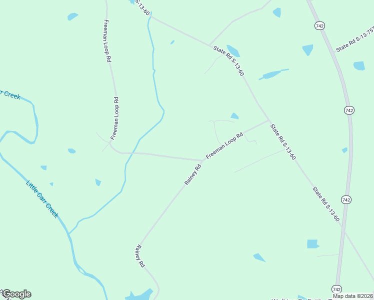 map of restaurants, bars, coffee shops, grocery stores, and more near 262 Freeman Loop Road in Chesterfield