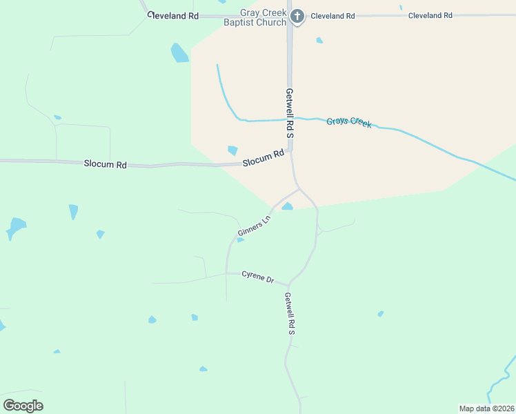 map of restaurants, bars, coffee shops, grocery stores, and more near 5721 Ginners Lane in Hernando