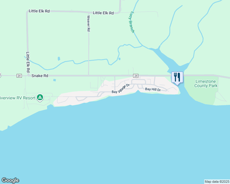 map of restaurants, bars, coffee shops, grocery stores, and more near 5590 Bay Village Drive in Athens
