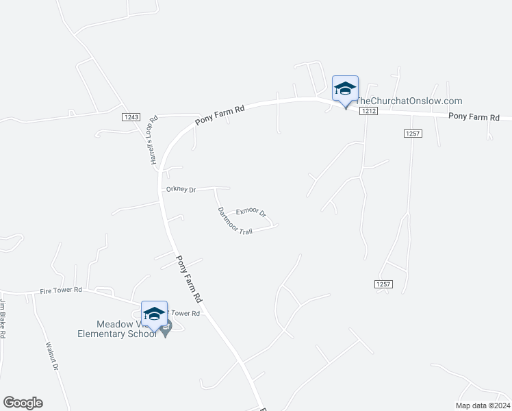 map of restaurants, bars, coffee shops, grocery stores, and more near 313 Exmoor Drive in Jacksonville