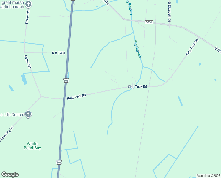 map of restaurants, bars, coffee shops, grocery stores, and more near 403 King Tuck Road in Saint Pauls