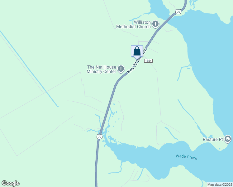 map of restaurants, bars, coffee shops, grocery stores, and more near 109 Peaceful Place in Williston