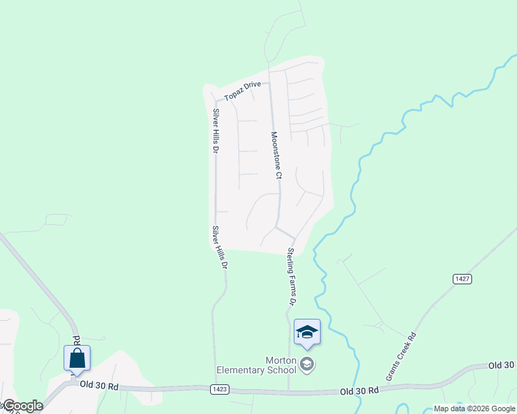 map of restaurants, bars, coffee shops, grocery stores, and more near 207 Diamond Court in Jacksonville