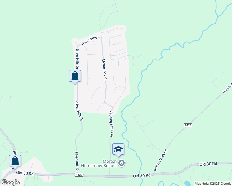 map of restaurants, bars, coffee shops, grocery stores, and more near 507 Pearl Valley Court in Jacksonville