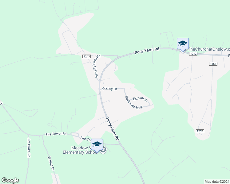 map of restaurants, bars, coffee shops, grocery stores, and more near 112 Orkney Drive in Jacksonville