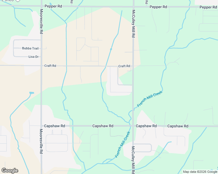 map of restaurants, bars, coffee shops, grocery stores, and more near 15375 Mill Valley Drive in Athens