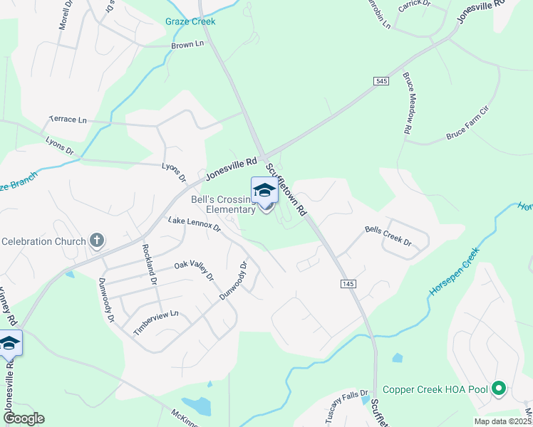 map of restaurants, bars, coffee shops, grocery stores, and more near 804 Scuffletown Road in Simpsonville
