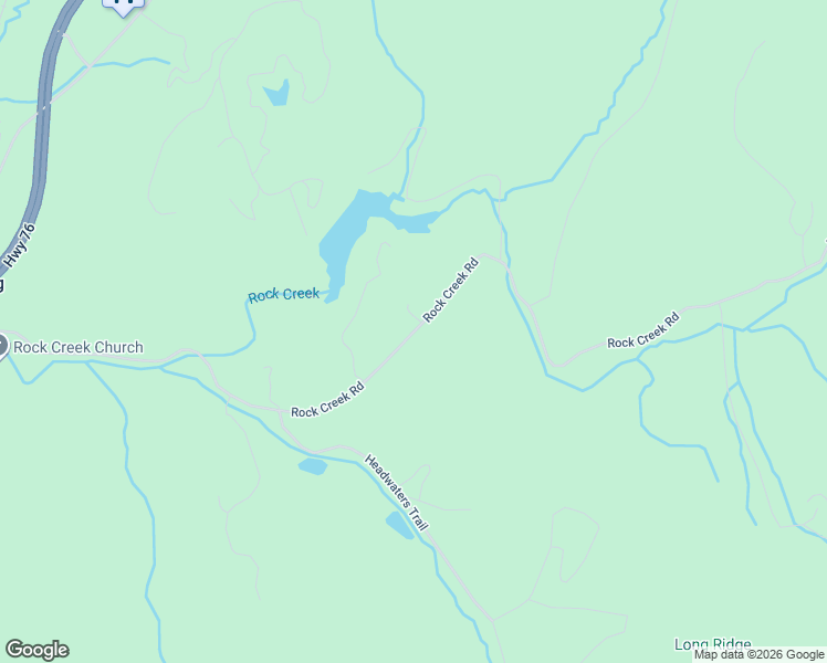 map of restaurants, bars, coffee shops, grocery stores, and more near 8260 Rock Creek Road in Cherry Log