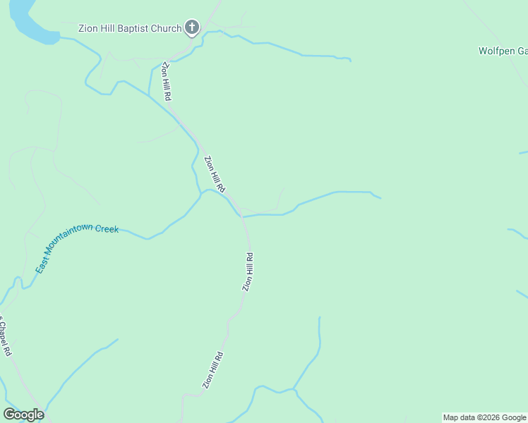 map of restaurants, bars, coffee shops, grocery stores, and more near Douglas Mountain Trail in Gilmer County
