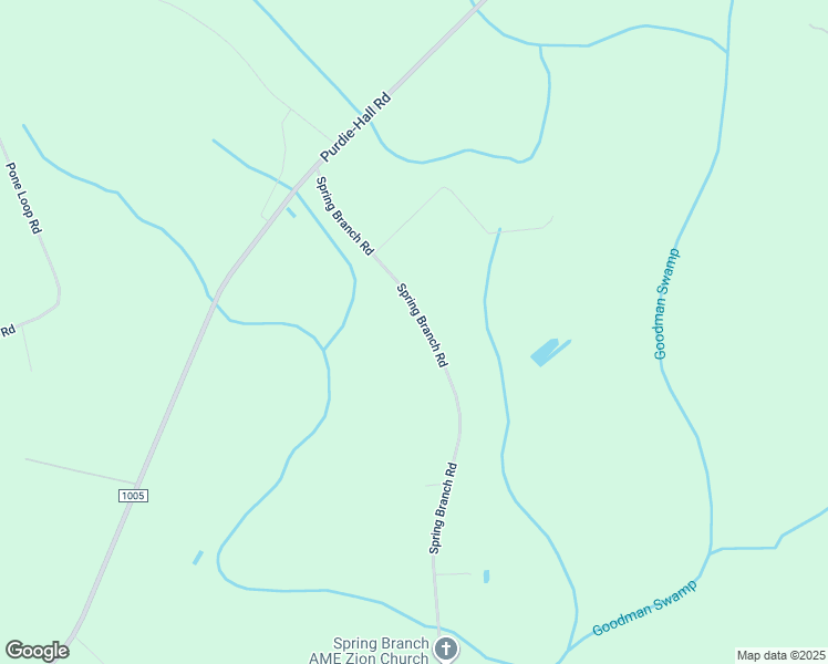 map of restaurants, bars, coffee shops, grocery stores, and more near 414 Spring Branch Road in Tar Heel