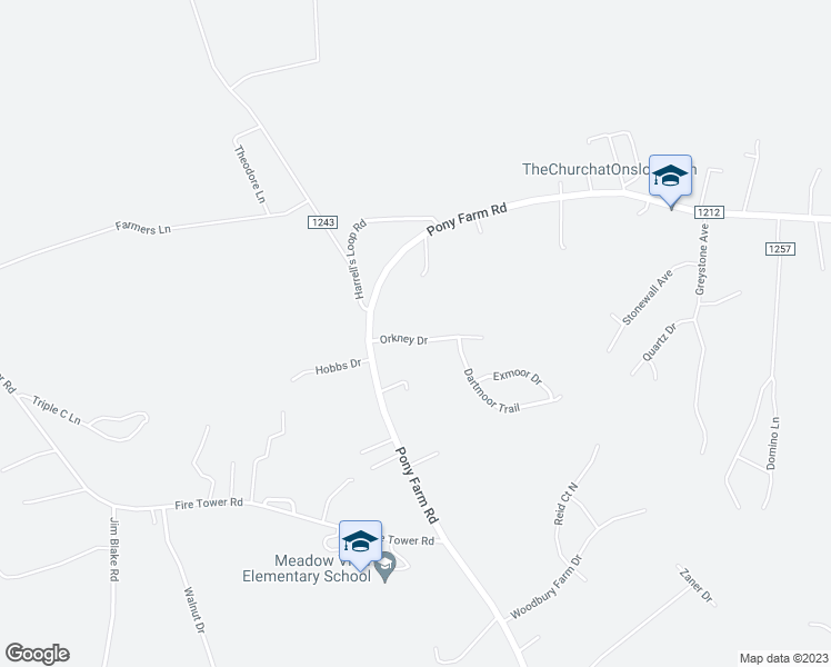 map of restaurants, bars, coffee shops, grocery stores, and more near 107 Orkney Drive in Jacksonville