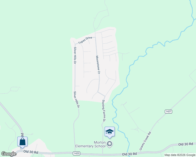 map of restaurants, bars, coffee shops, grocery stores, and more near 127 Moonstone Court in Jacksonville
