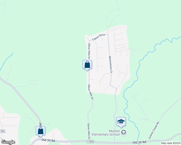 map of restaurants, bars, coffee shops, grocery stores, and more near 224 Silver Hills Drive in Jacksonville