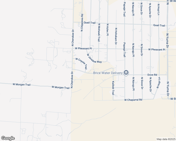 map of restaurants, bars, coffee shops, grocery stores, and more near 3815 West Coyote Trail in Chino Valley