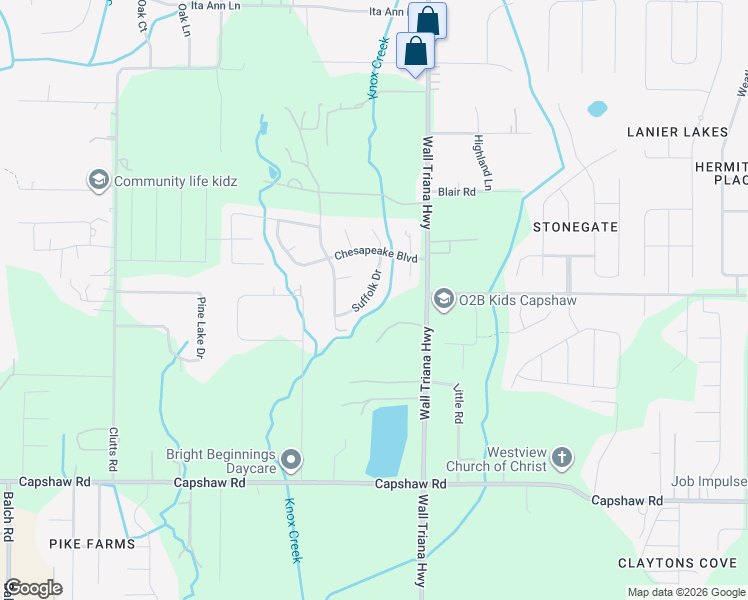 map of restaurants, bars, coffee shops, grocery stores, and more near 119 Suffolk Drive in Madison