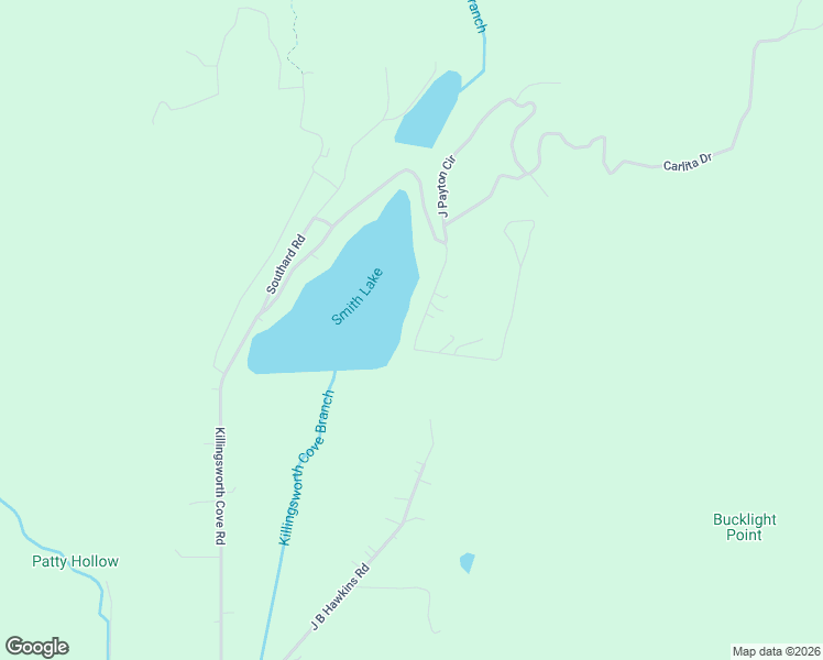 map of restaurants, bars, coffee shops, grocery stores, and more near 1748 Killingsworth Cove Road in Gurley