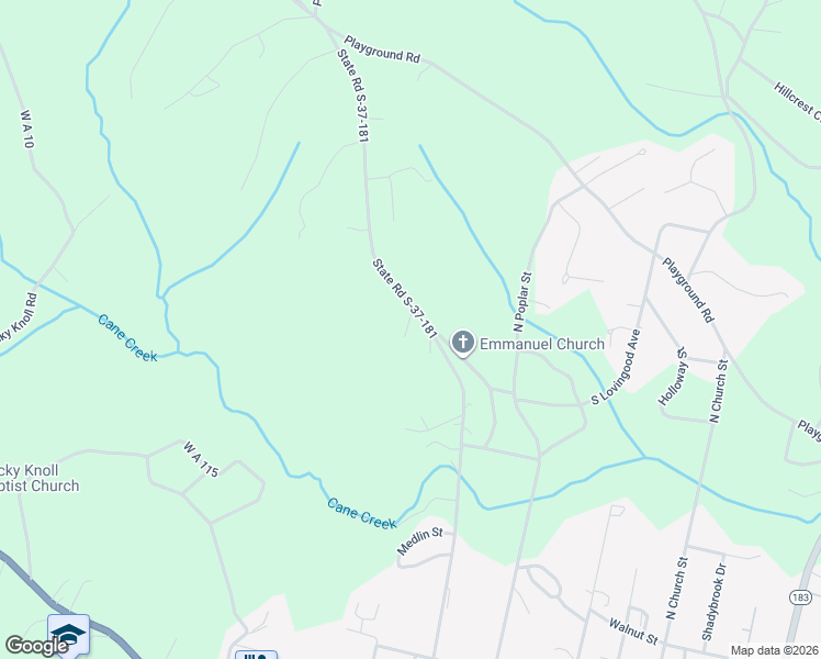 map of restaurants, bars, coffee shops, grocery stores, and more near 48-58 Kristen Dr in Walhalla