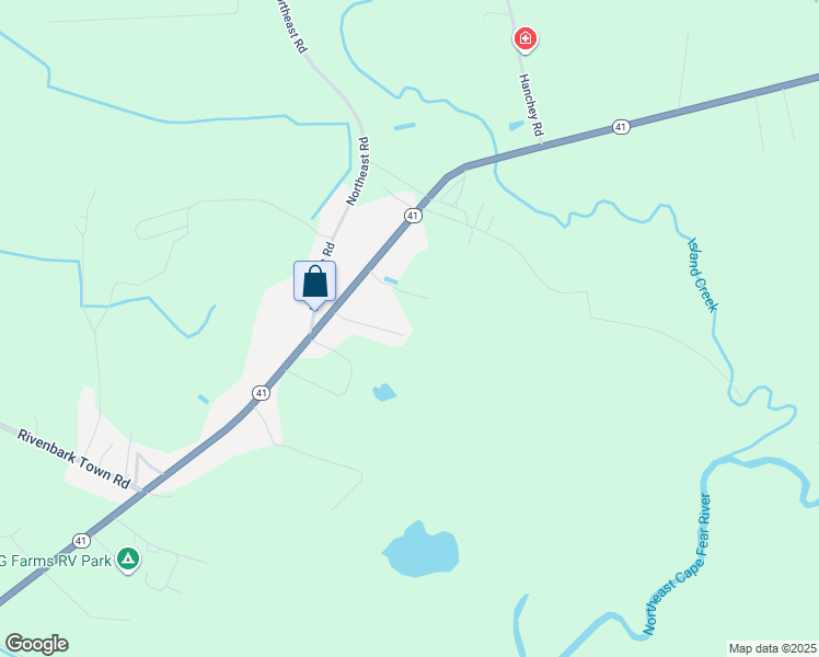 map of restaurants, bars, coffee shops, grocery stores, and more near 143 Philip Mcclung Ln in Wallace