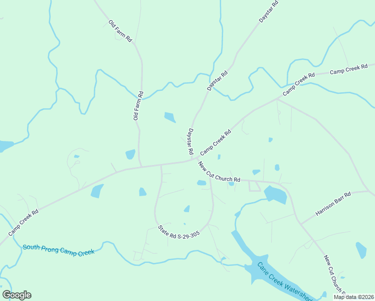 map of restaurants, bars, coffee shops, grocery stores, and more near 2421 Daystar Road in Lancaster