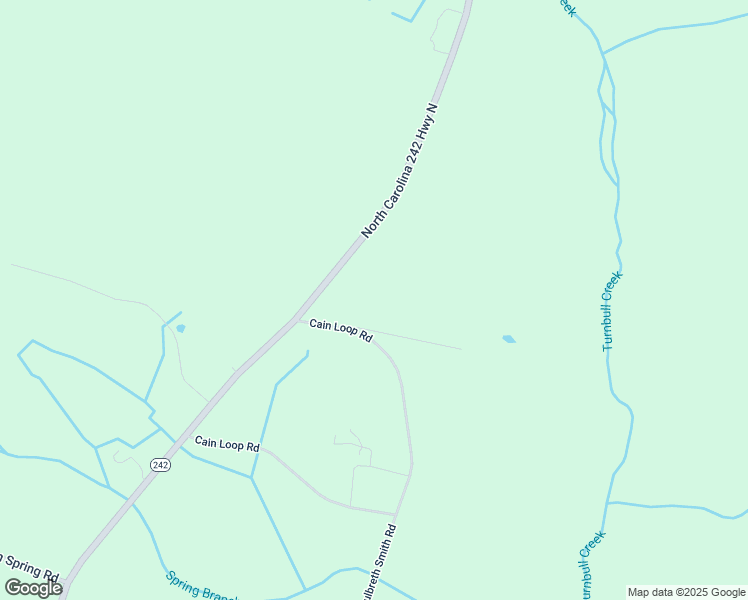 map of restaurants, bars, coffee shops, grocery stores, and more near North Carolina 242 in Bladenboro