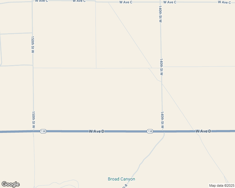 map of restaurants, bars, coffee shops, grocery stores, and more near 14400 West Avenue C in Lancaster