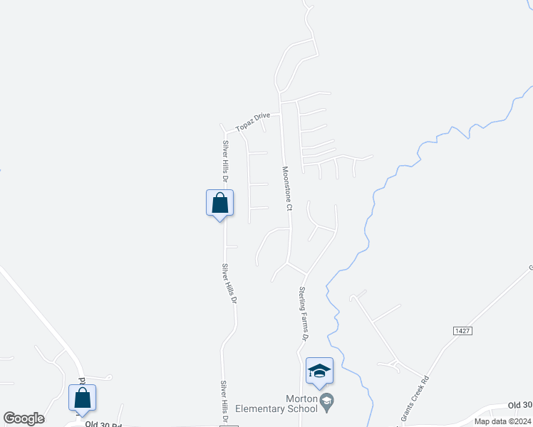 map of restaurants, bars, coffee shops, grocery stores, and more near 406 Zircon Court in Jacksonville