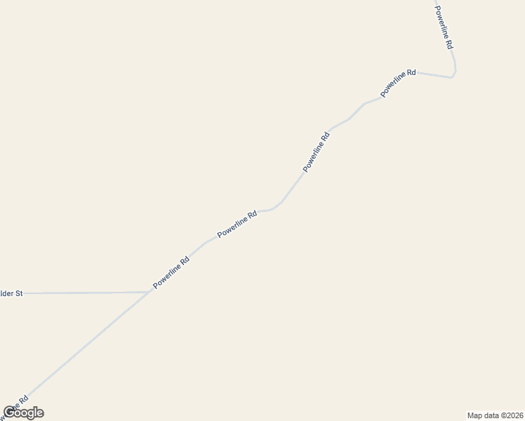 map of restaurants, bars, coffee shops, grocery stores, and more near Powerline Road in Barstow
