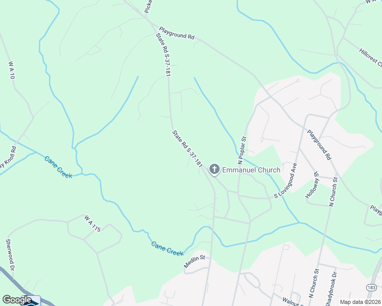 map of restaurants, bars, coffee shops, grocery stores, and more near 48 Kristen Drive in Walhalla