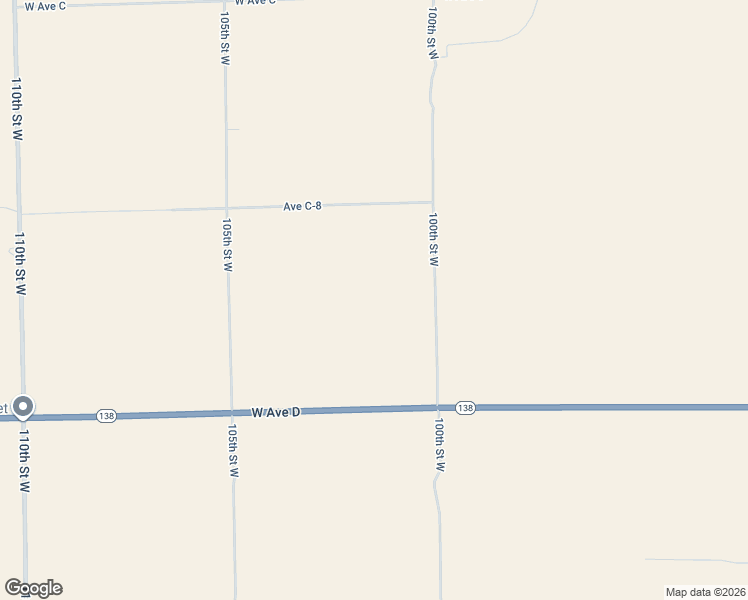 map of restaurants, bars, coffee shops, grocery stores, and more near Avenue C12 in Los Angeles County