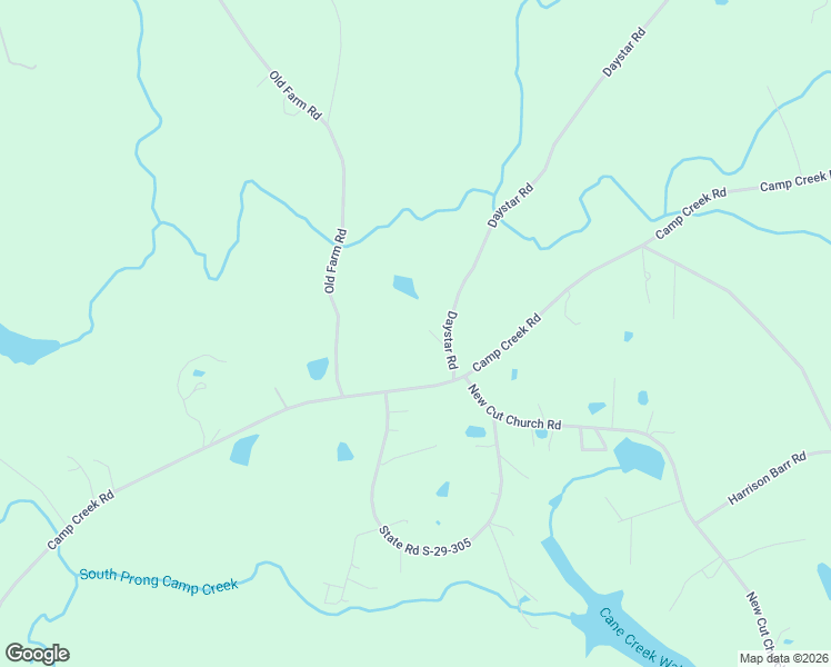 map of restaurants, bars, coffee shops, grocery stores, and more near 2421 Daystar Road in Lancaster