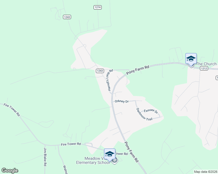 map of restaurants, bars, coffee shops, grocery stores, and more near 1064 Harrell's Loop Road in Jacksonville